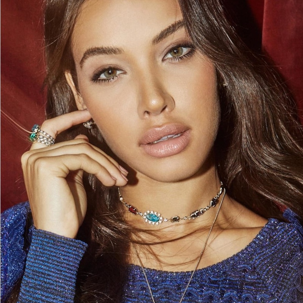 Kendra Scott June Necklace in Jewel Tone Mix